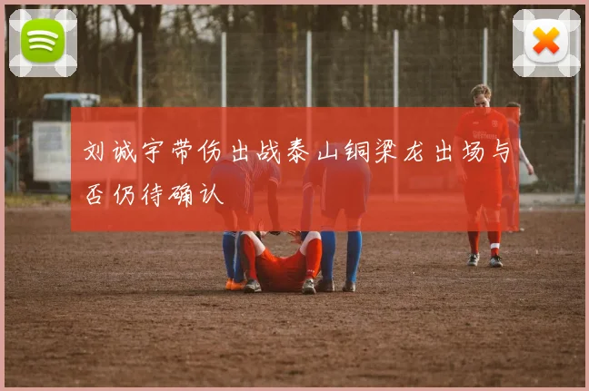 刘诚宇带伤出战泰山铜梁龙出场与否仍待确认